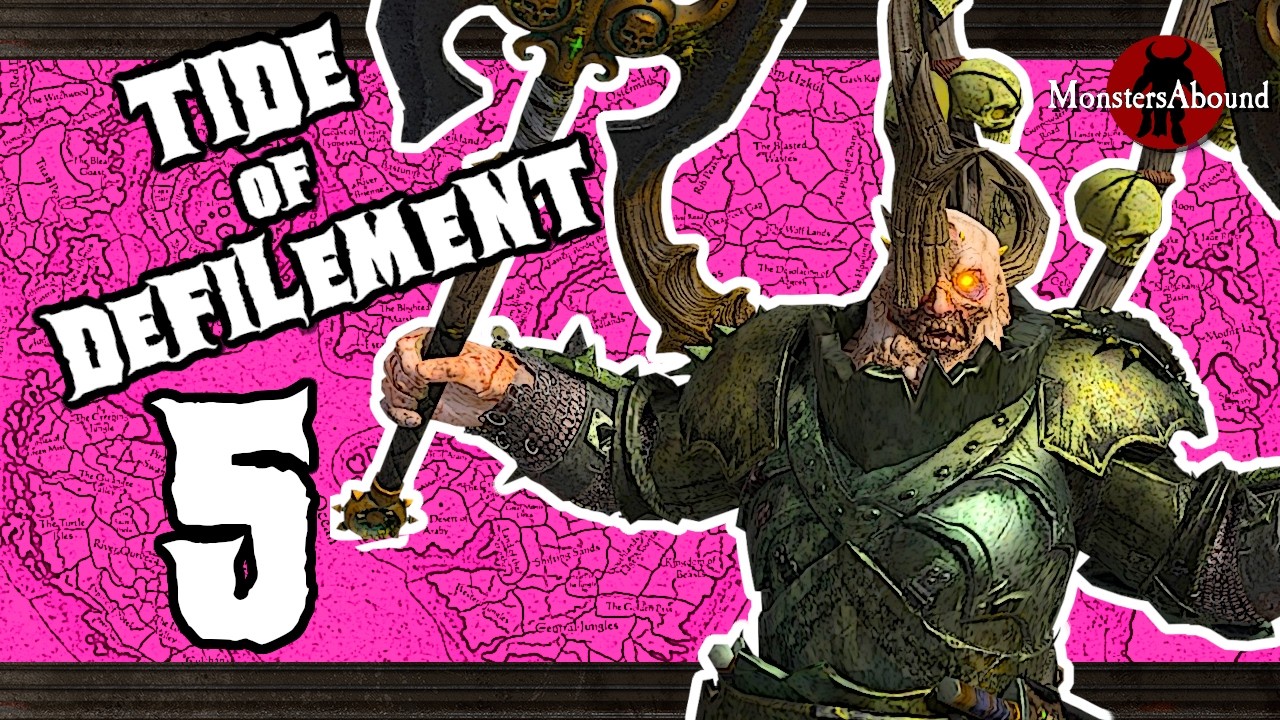 МОДИФИЦИРОВАННАЯ ФРАКЦИЯ НУРГЛА - Total War: Warhammer 3 Immortal Empires #5