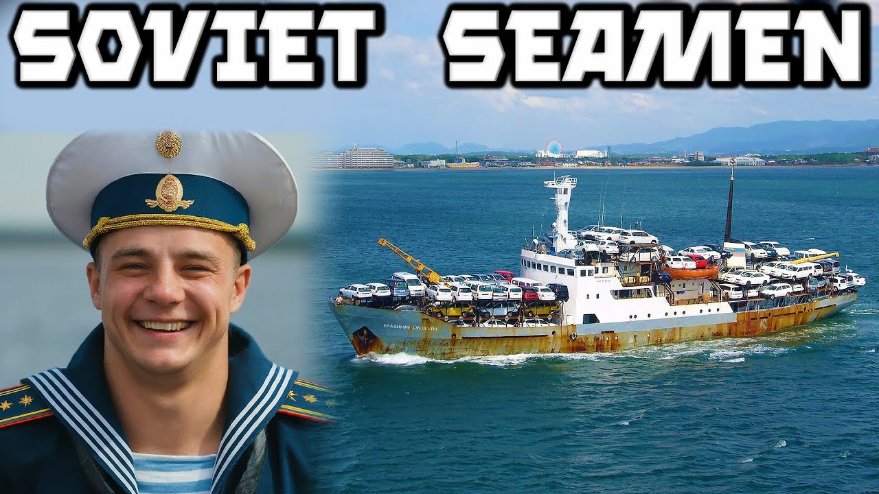 Советский моряк. Одна из самых прибыльных профессий в СССР — бороздить моря матросом.