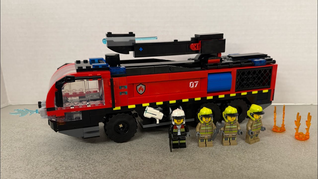 Lego City Airport Fire Truck 60499 #notsponsored Review