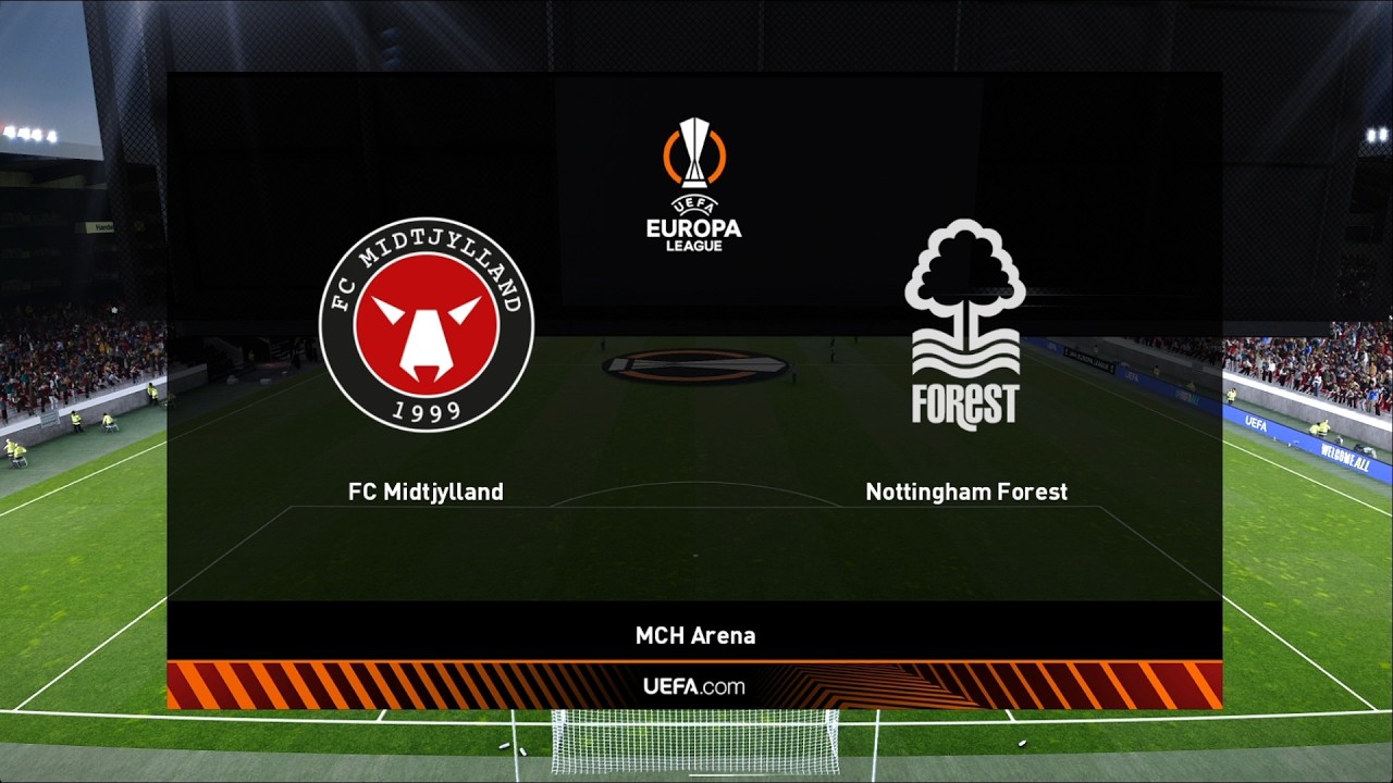 «Мидтьюлланд» — «Ноттингем Форест» | MCH Arena | Лига Европы УЕФА 2025-26 | PES 2021