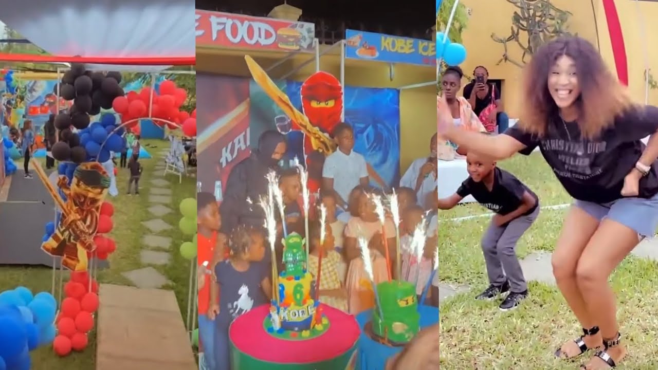 🥳L’ INCROYABLE ANNIVERSAIRE DU FILS D’EMMA LOHOUES KOBE