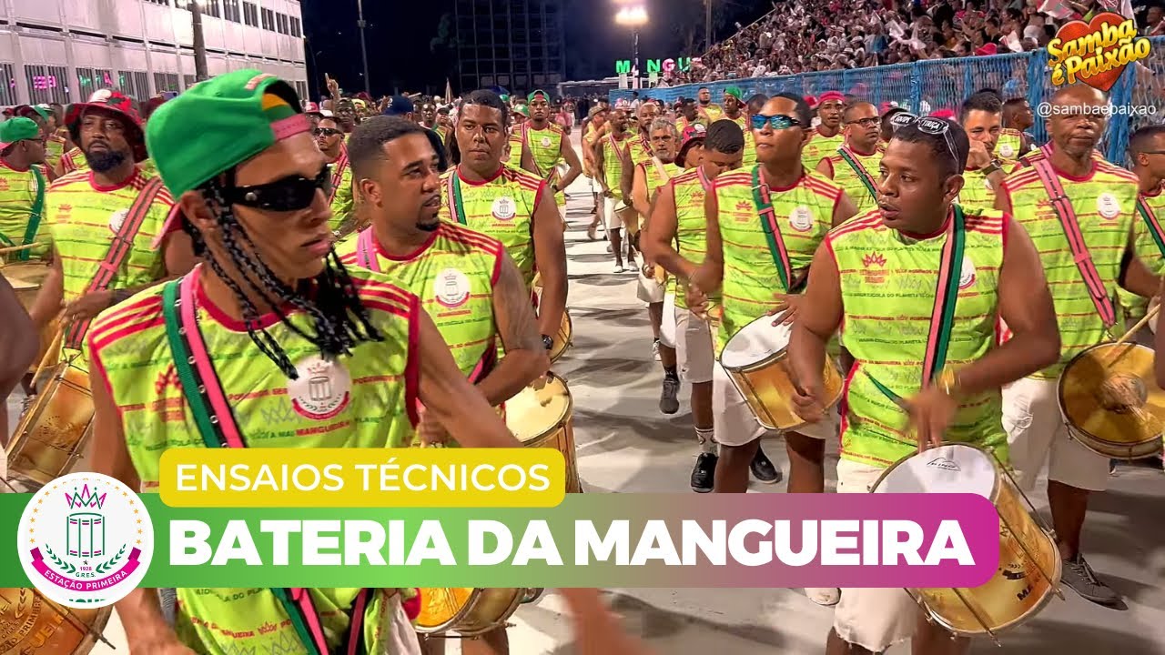 Mangueira 2025 Ao Vivo |  Super Esquenta da Bateria (4K) Completo