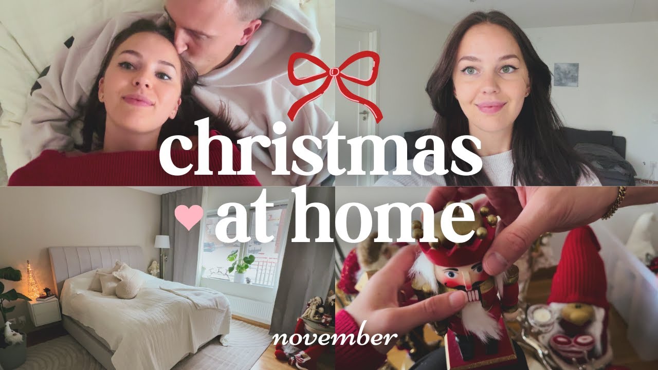 Wictor’s Christmas Collection Unboxing 🎀 | Decorating & Shopping for a New Armchair!