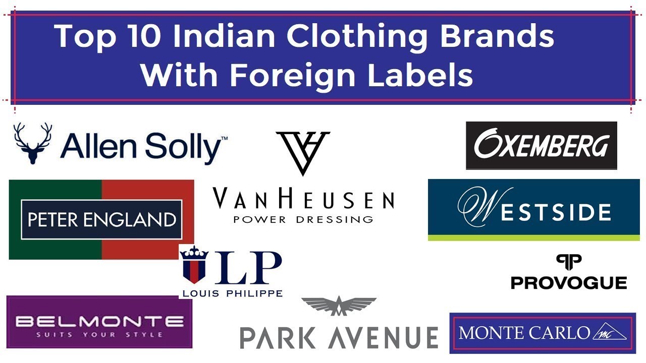 Top 10 Indian Clothing Brands