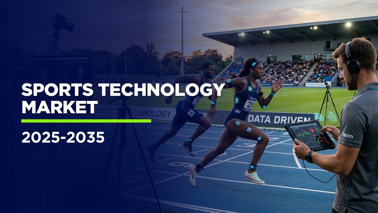 Sports Technology Market Explained | AI, Wearables & Smart Stadium Revolution (2025&ndash;2035)