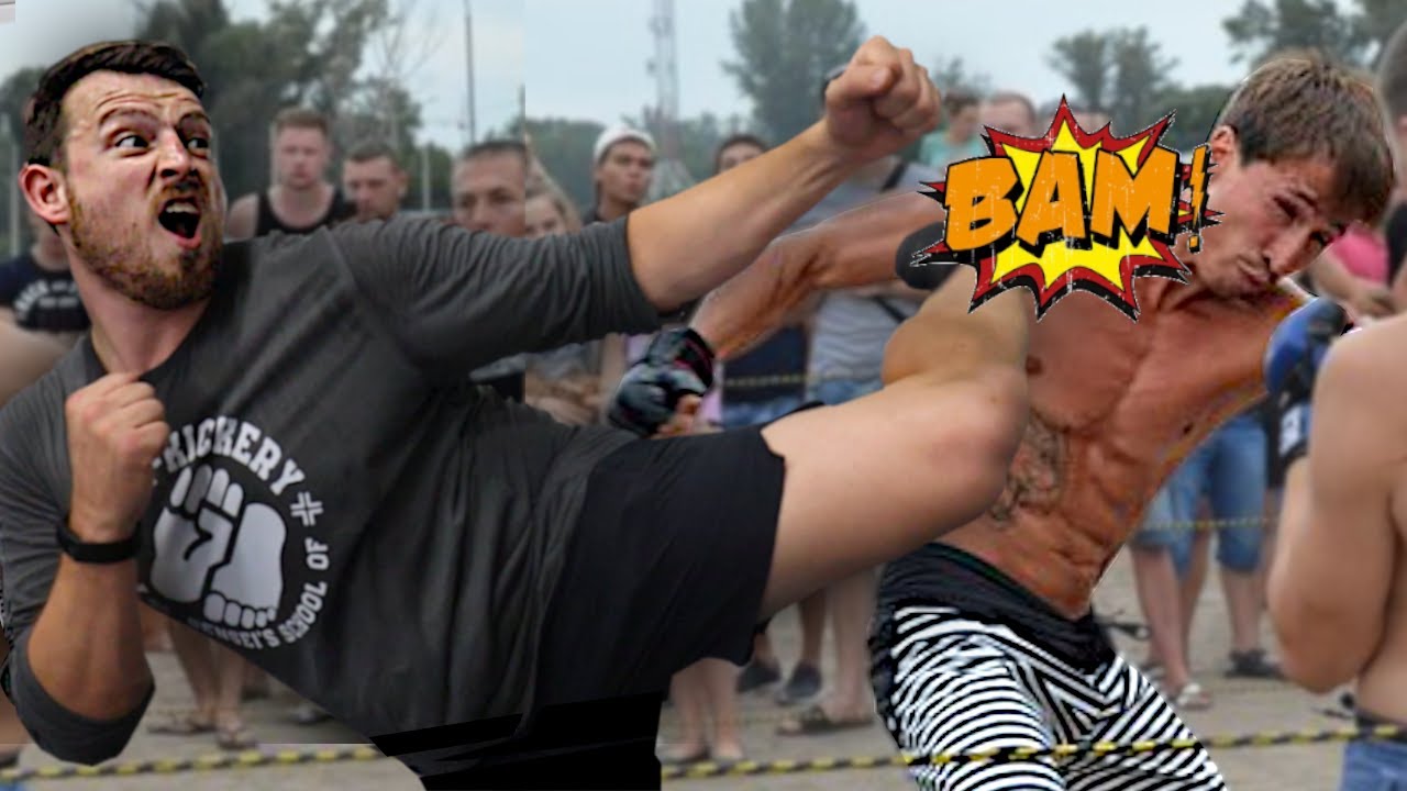 5 Kicks that work for a STREET FIGHT?!