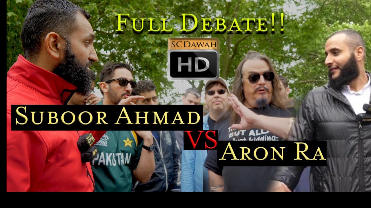 ** Full Debate** End Of Atheism!? Suboor Ahmad Vs Aron Ra | Speakers Corner | Hyde Park