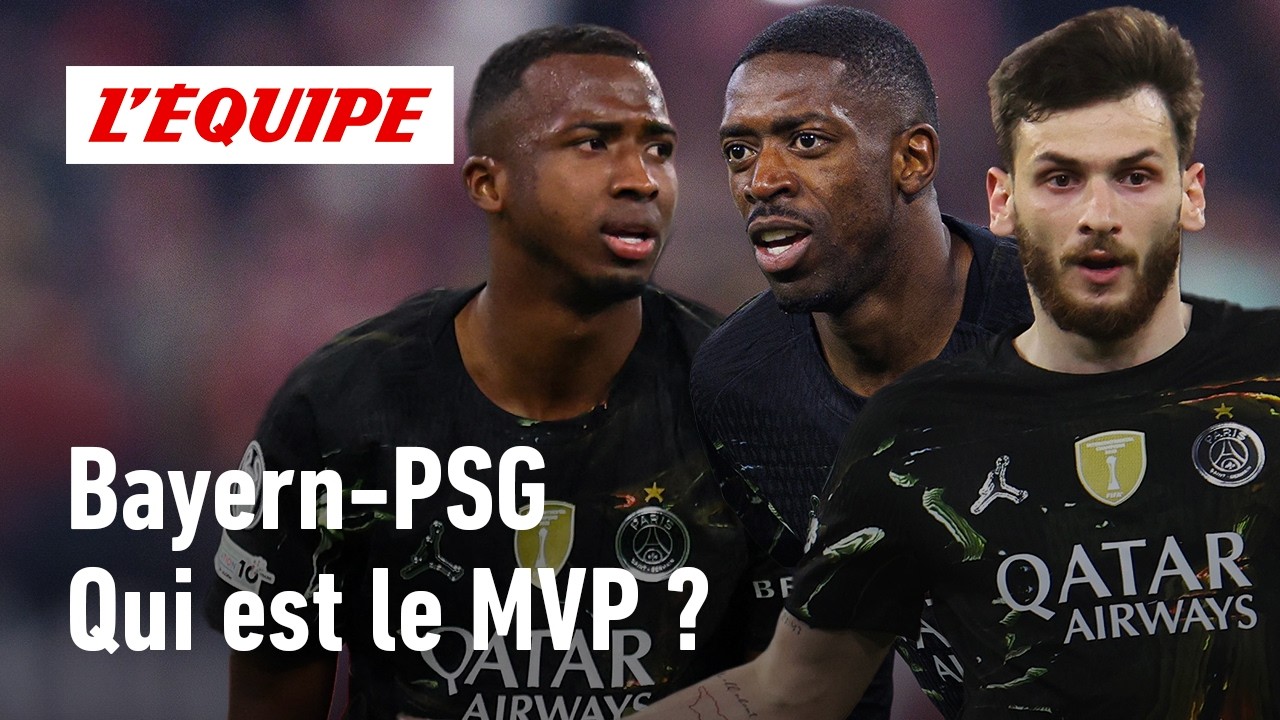 Bayern 1-1 PSG : Kvaratskhelia, Pacho, Demb&eacute;l&eacute;... Qui a &eacute;t&eacute; l&rsquo;homme du match ?