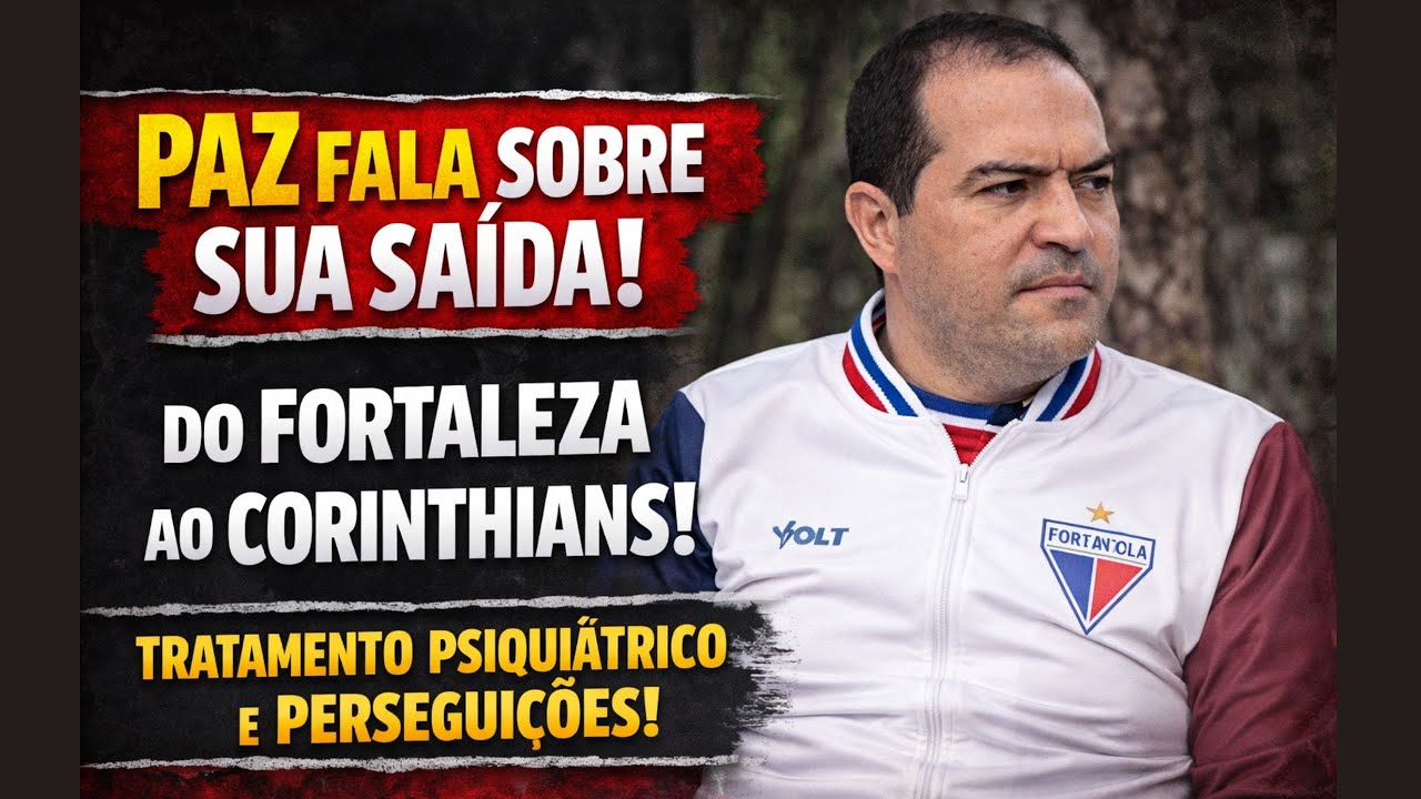 MARCELO PAZ EXPLICA SUA SA&Iacute;DA DO FORTALEZA I TRATAMENTO PSIQUI&Aacute;TRICO E PERSEGUI&Ccedil;&Atilde;O
