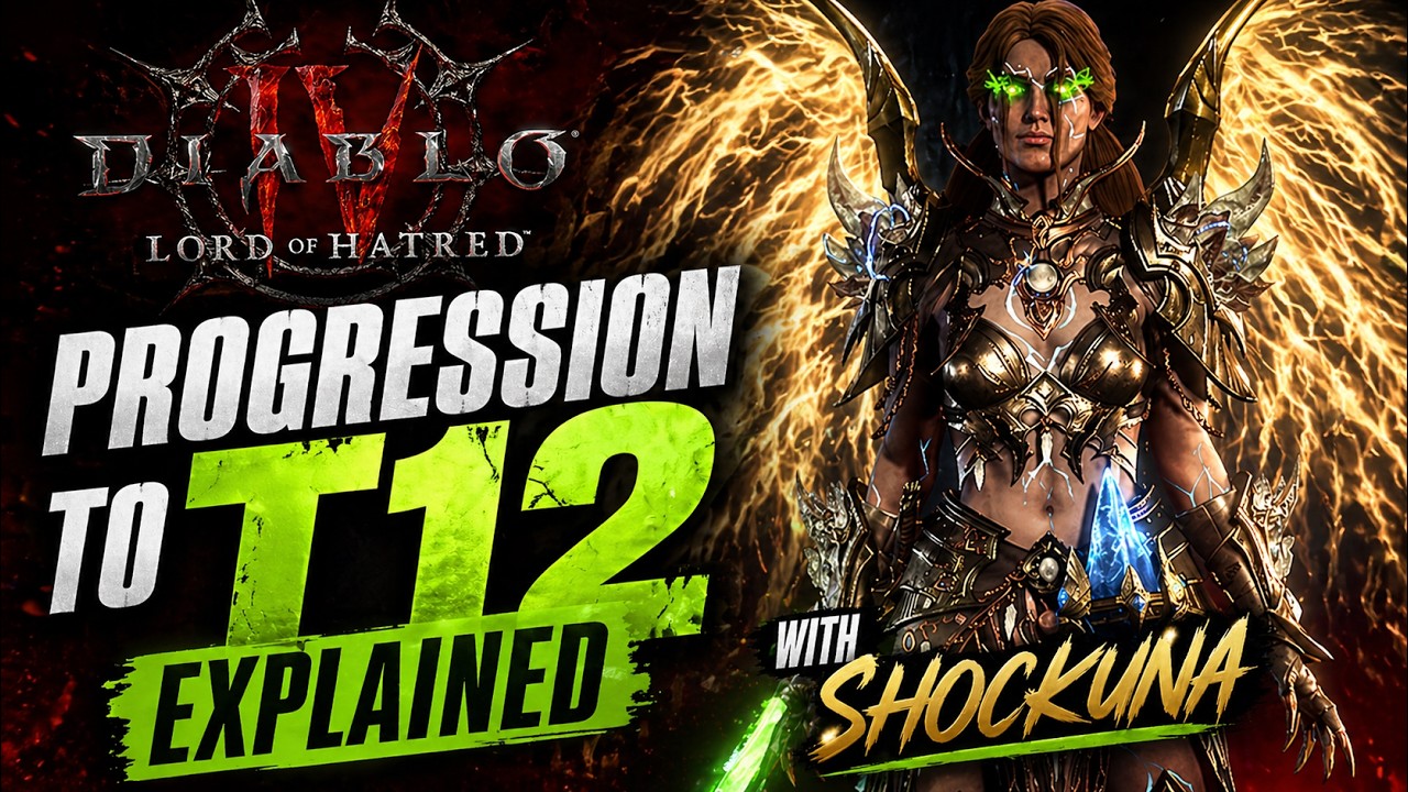 Как пройти уровень T12 с помощью Shockuna - Diablo 4 Lord Of Hatred