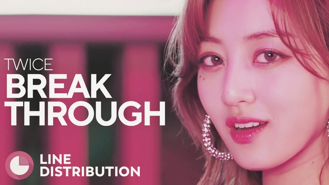 TWICE — Breakthrough | Line Distribution