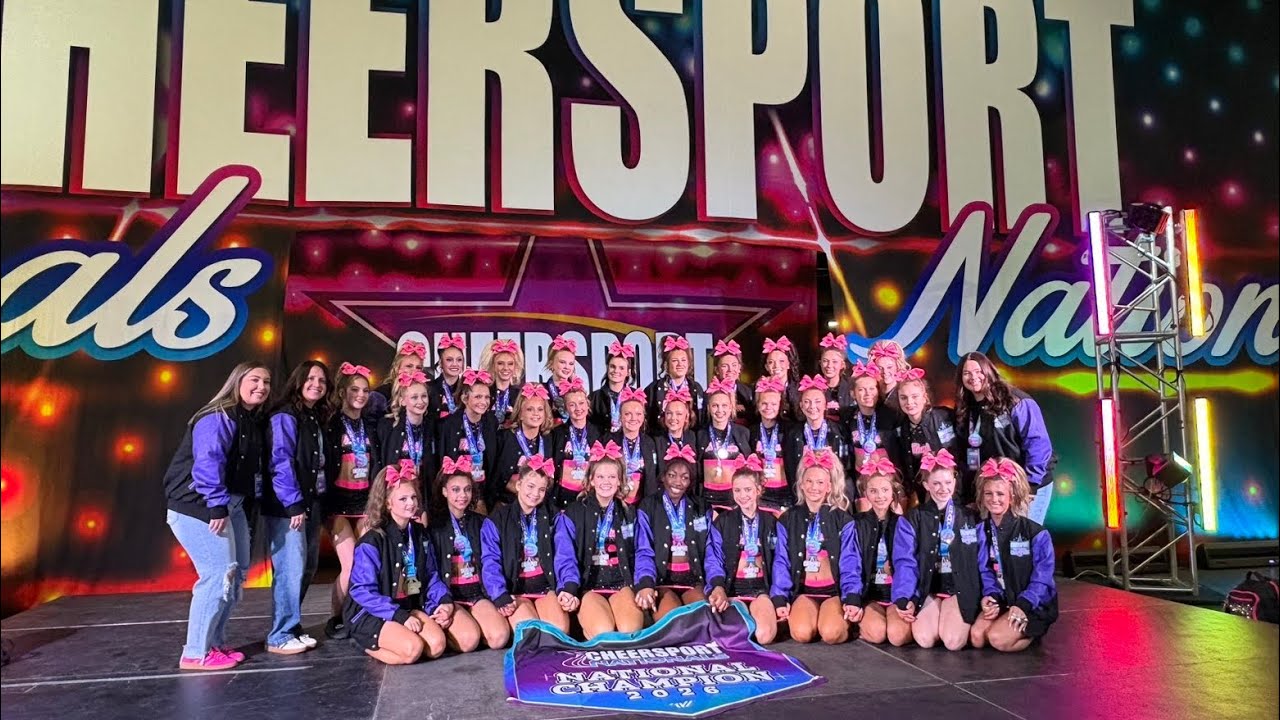 CHEERSPORT VLOG 2026 (champion style 🥳) 