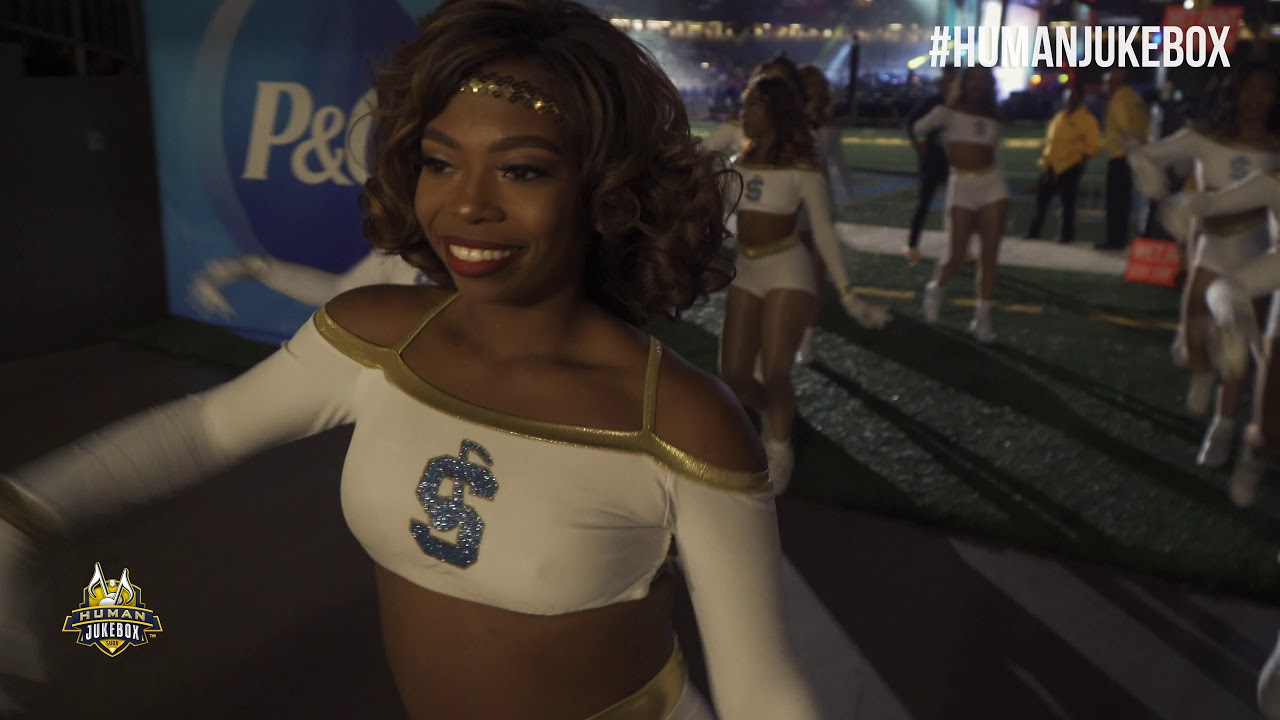 Southern University Human Jukebox Marching In & Out |  Bayou Classic Battle of the Bands 2019