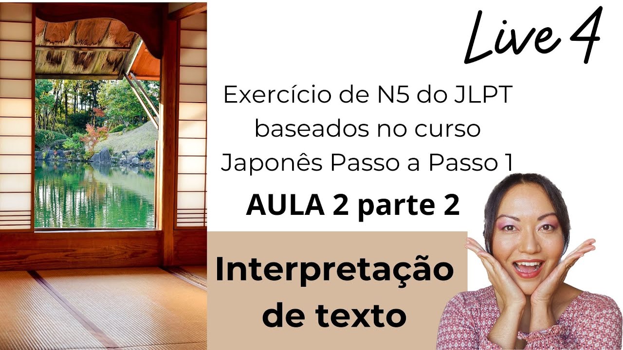 Live 4 - Exercícios de Japonês JLPT N5