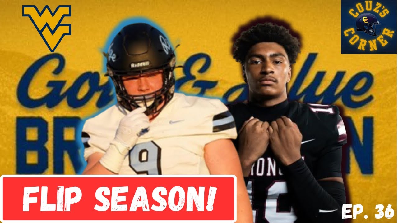 WVU Football FLIPS Big 12 Commit! | Gold & Blue Breakdown Ep  36
