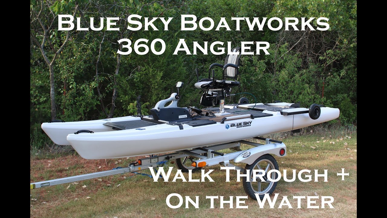 Blue Sky Boatworks 360 Angler Walk through + On the WATER review