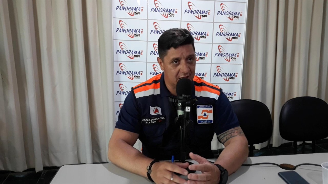 Defesa Civil tranquiliza Itajubá após alerta de chuvas intensas