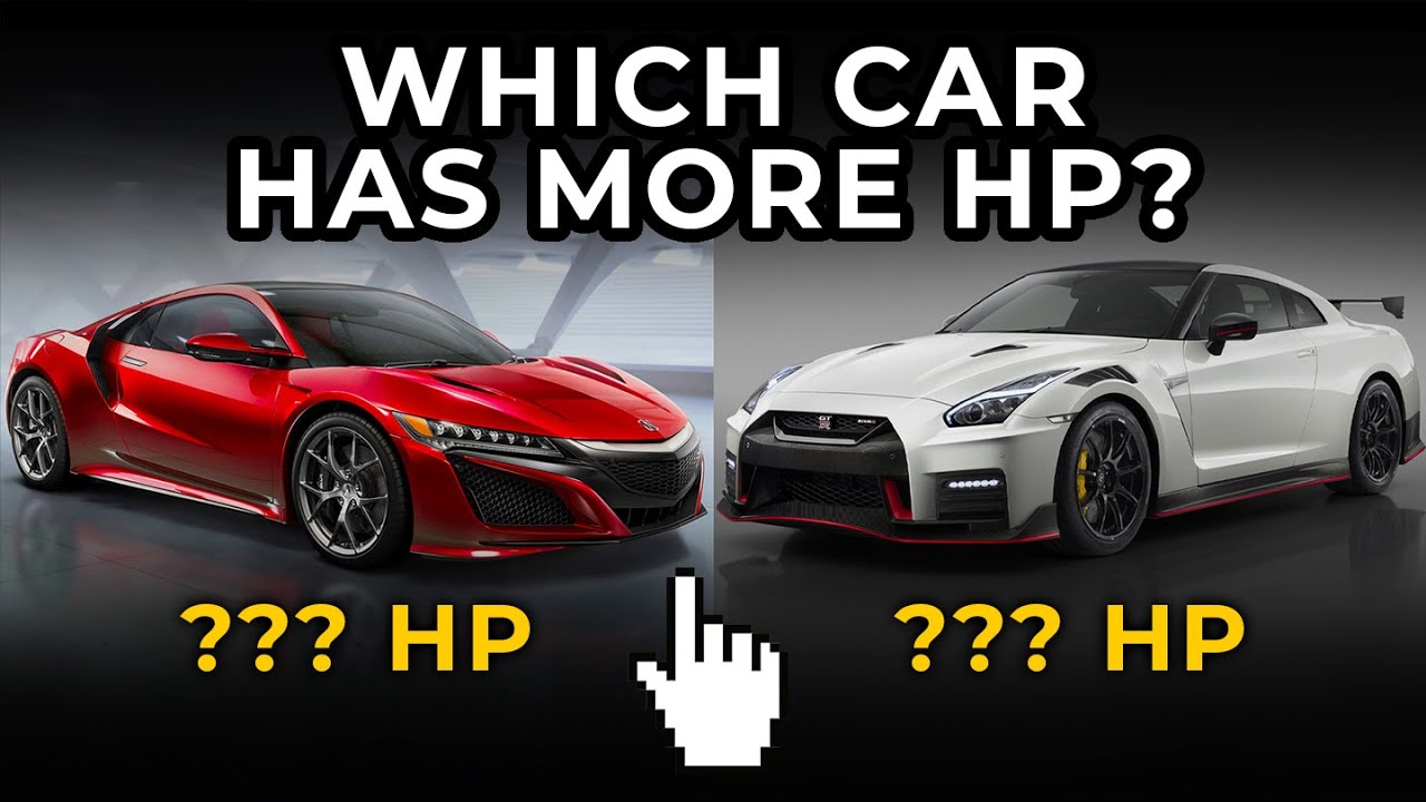 Which Car Has More HP? 🔥  | Automotive Quiz