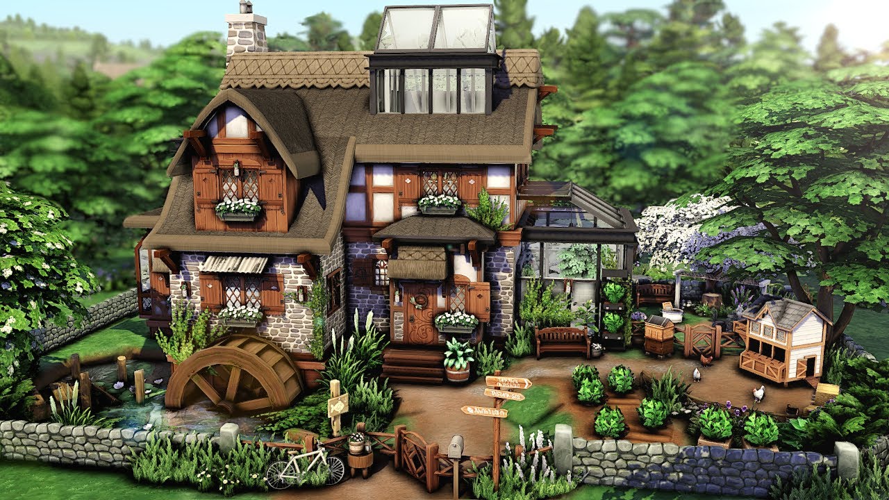 Dream Cottage 🌱 | The Sims 4 - Speed Build (NO CC)