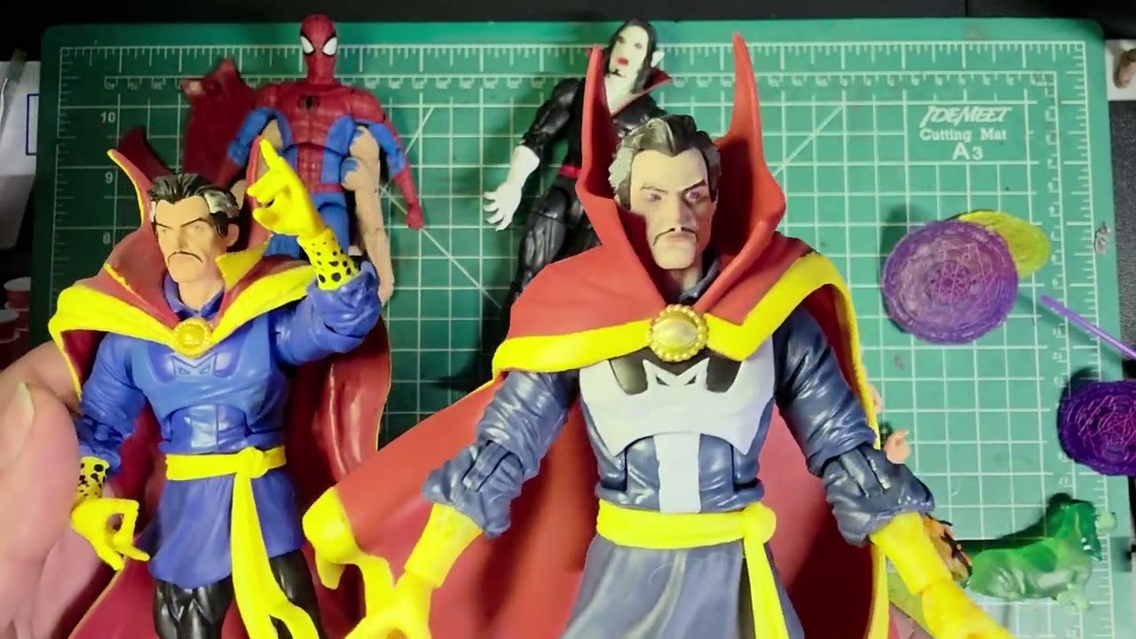 AmusedJester Reviews Marvel Legends Wong and Dr. Strange 2-pack.