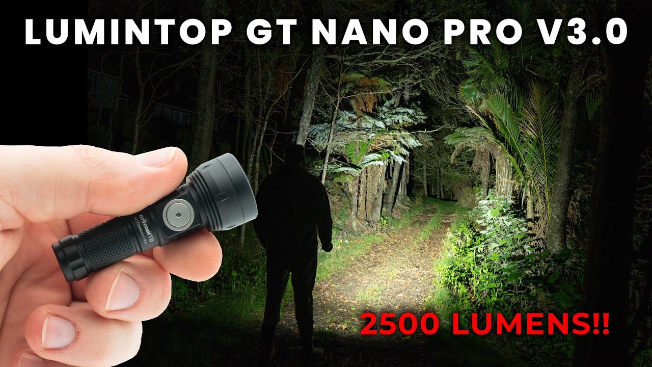 This wee light is bright! Lumintop GT Nano Pro V3.0