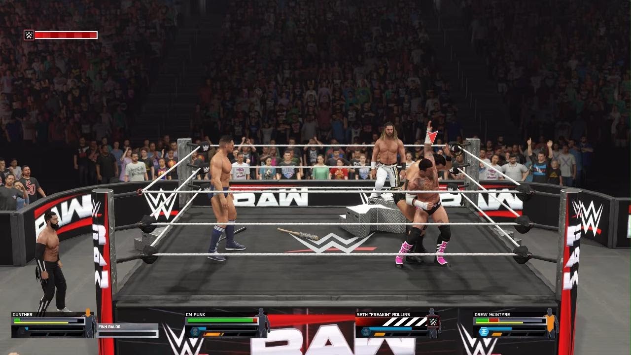 CM PUNK vs GUNTHER vs DREW MCINTYRE!! WWE 2K25!!