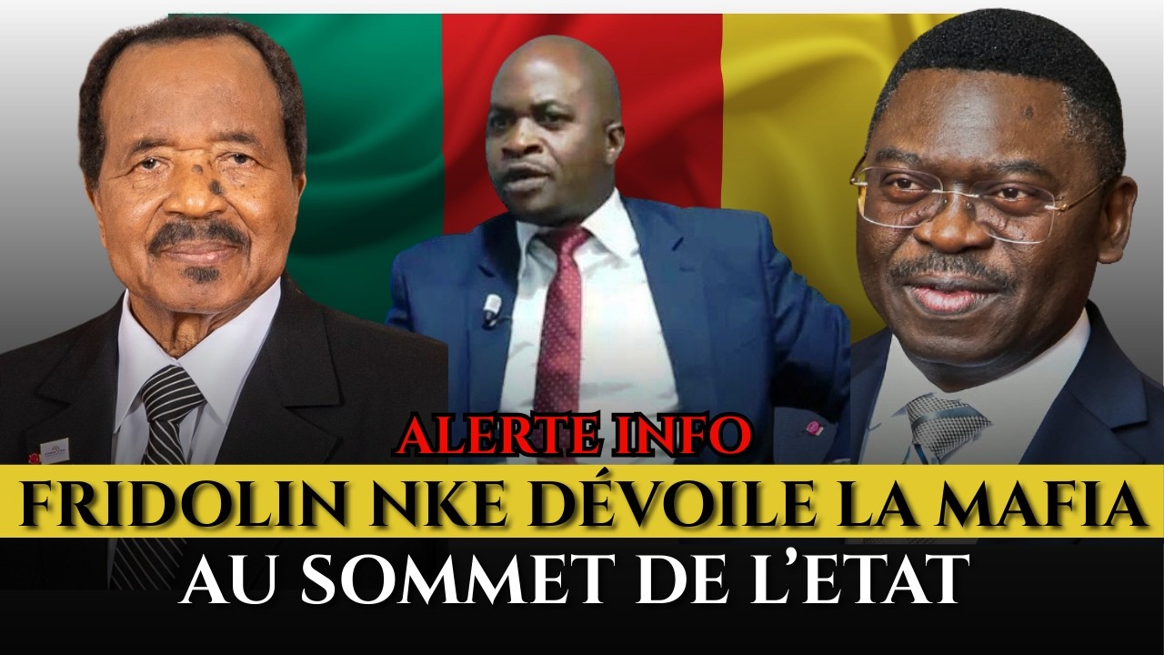 FRID NKE DÉNONCE LA FRAUDE ET LA CORRUPTION AU SOMMET DE L'ETAT.