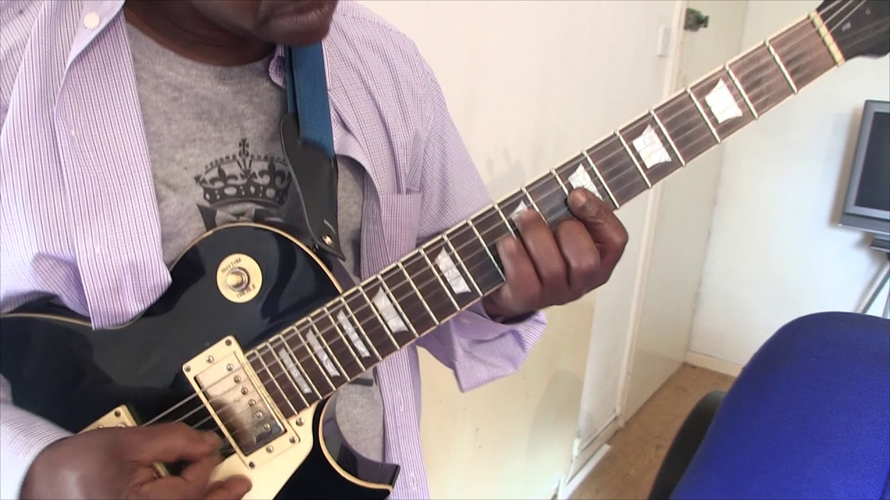 How to play Pentagone rhythm guitar - tutorial by Mboka Liya
