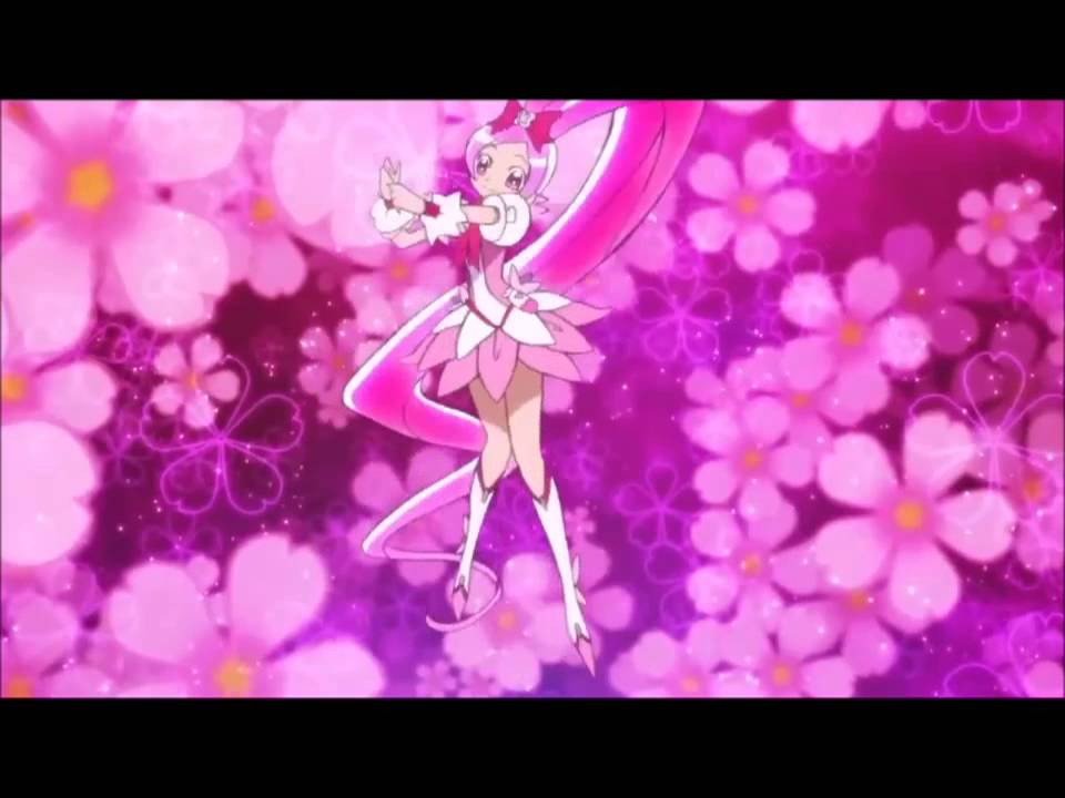 Pink Anime Girls Transformation and Attacks