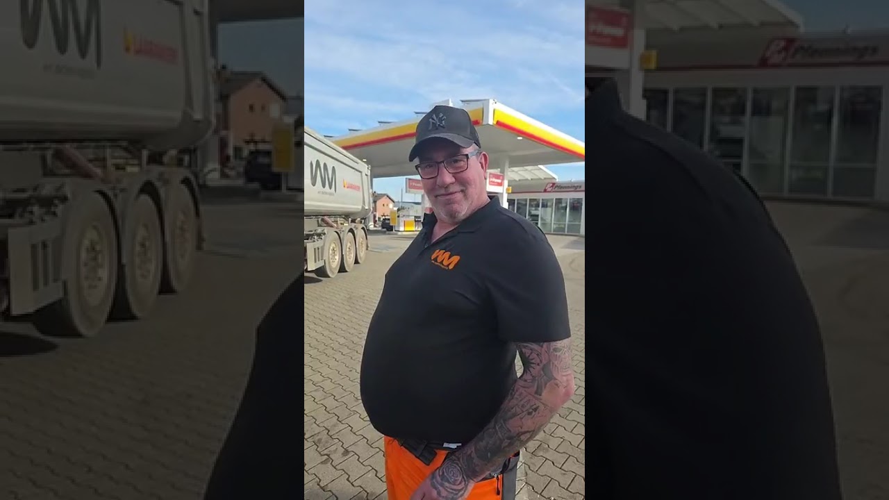 Elektro LKW - zufälliges Gespräch mit einem Fahrer #lkwelektrisch