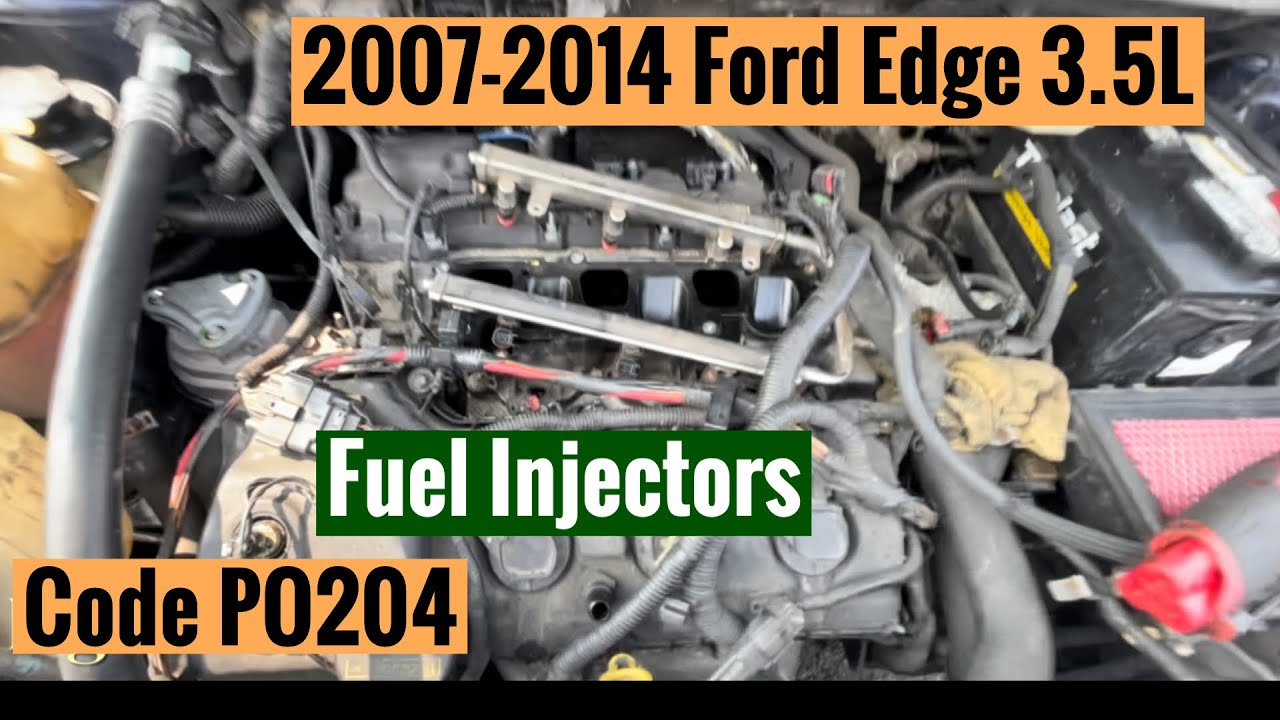 How to Replace Fuel Injector 2007 -2014 Ford Edge 3.5L 