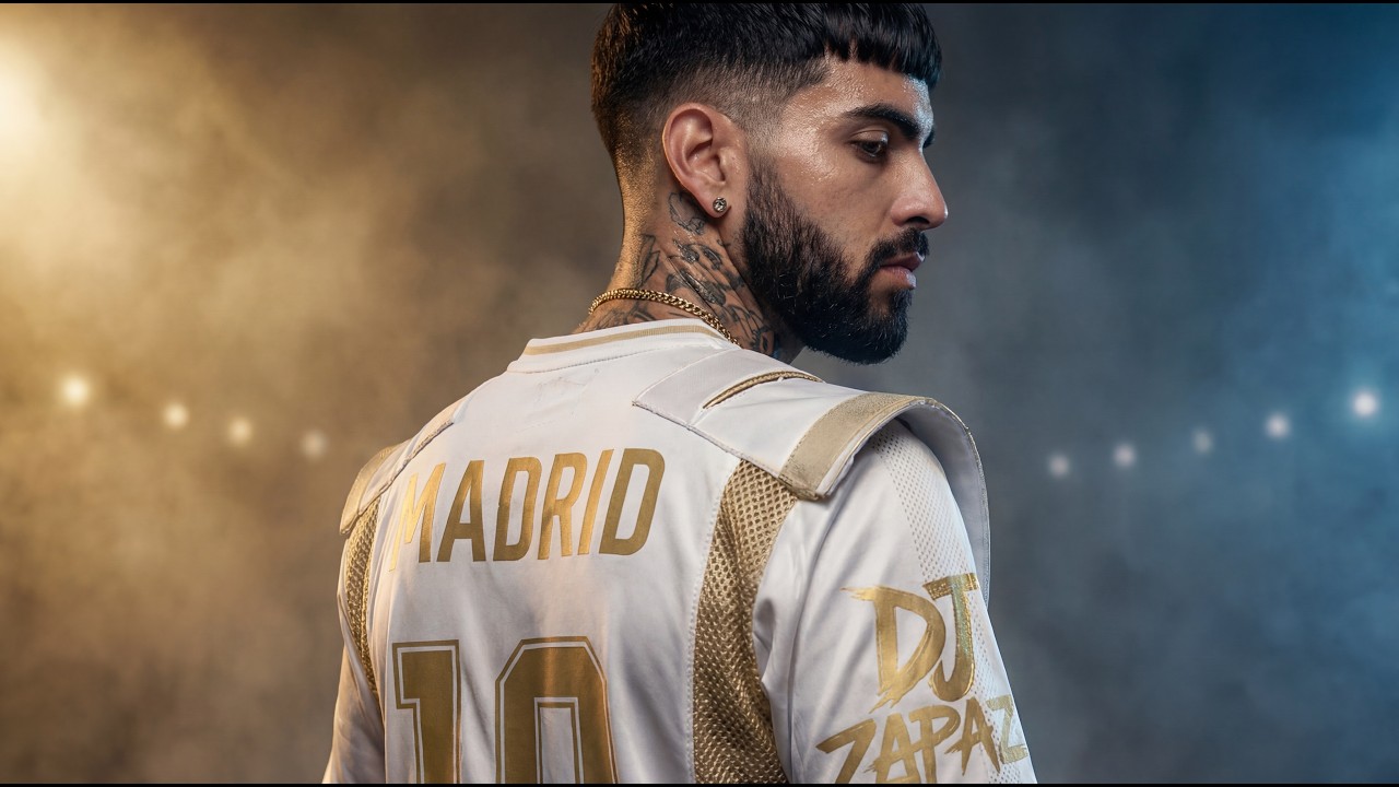 Dj Zapaz - Hala Madrid: Mbappe | Latin Trap (Official Video 4K)