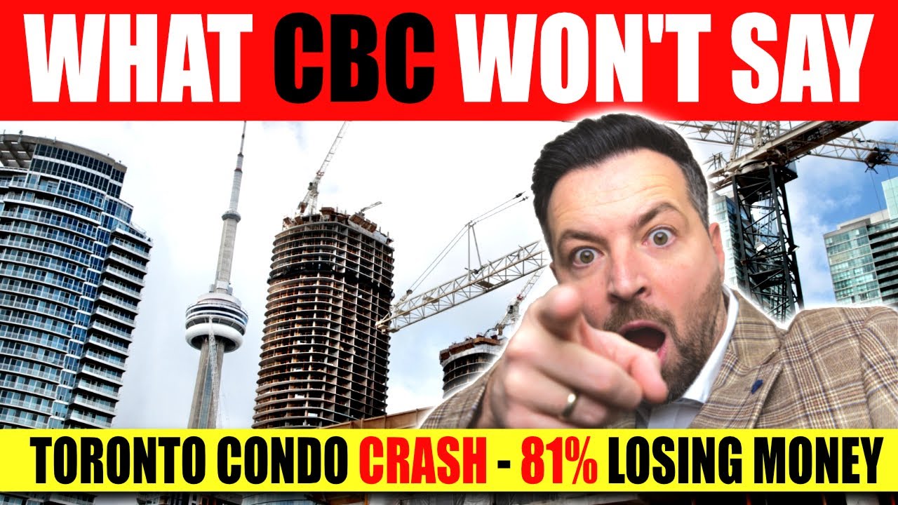 WHAT CBC WON’T SAY – Toronto Condo Crash, 81% Losing Money