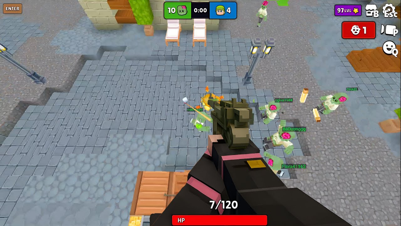Best Movement Player in MineFun io infection🧟⚡