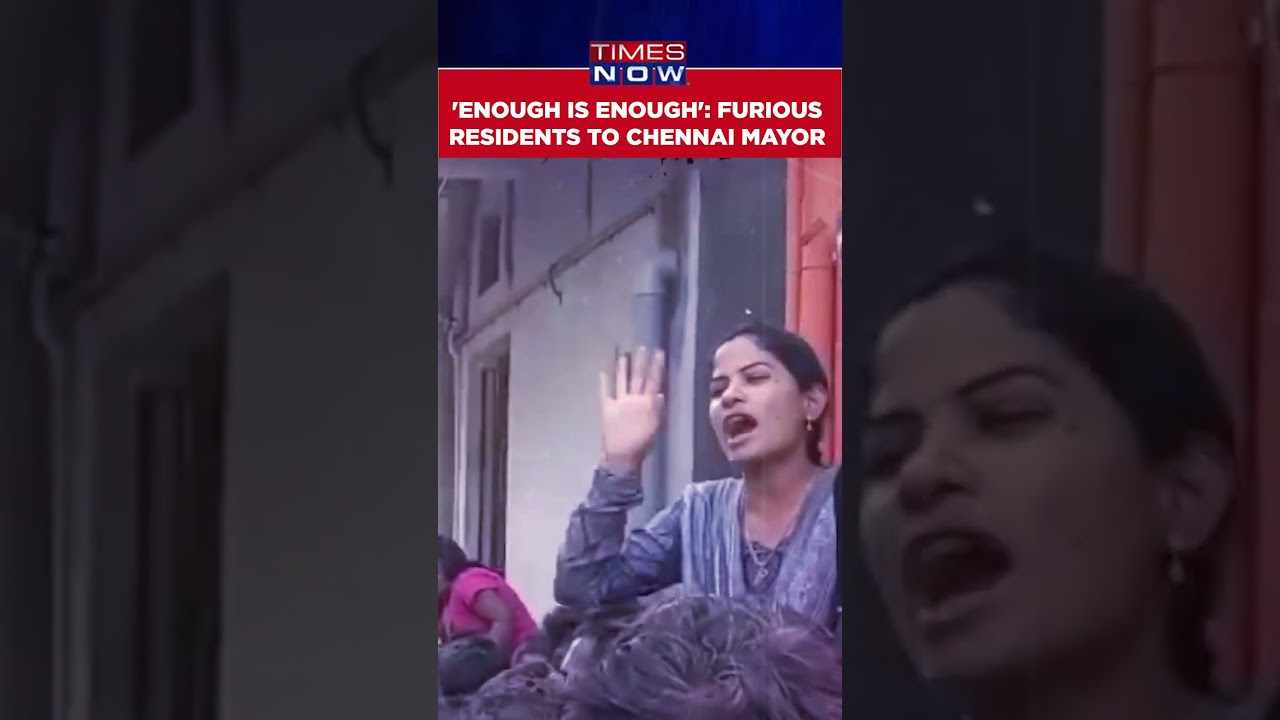 Chennai: War Of Words Between Mayor Priya, Perambur Residents Over Lack Of Basic Amenities #shorts