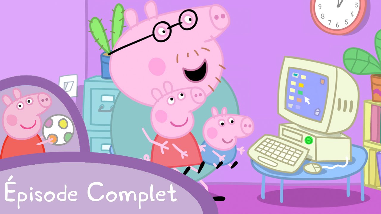 Peppa Pig Français | Maman Pig travaille (épisode complet)