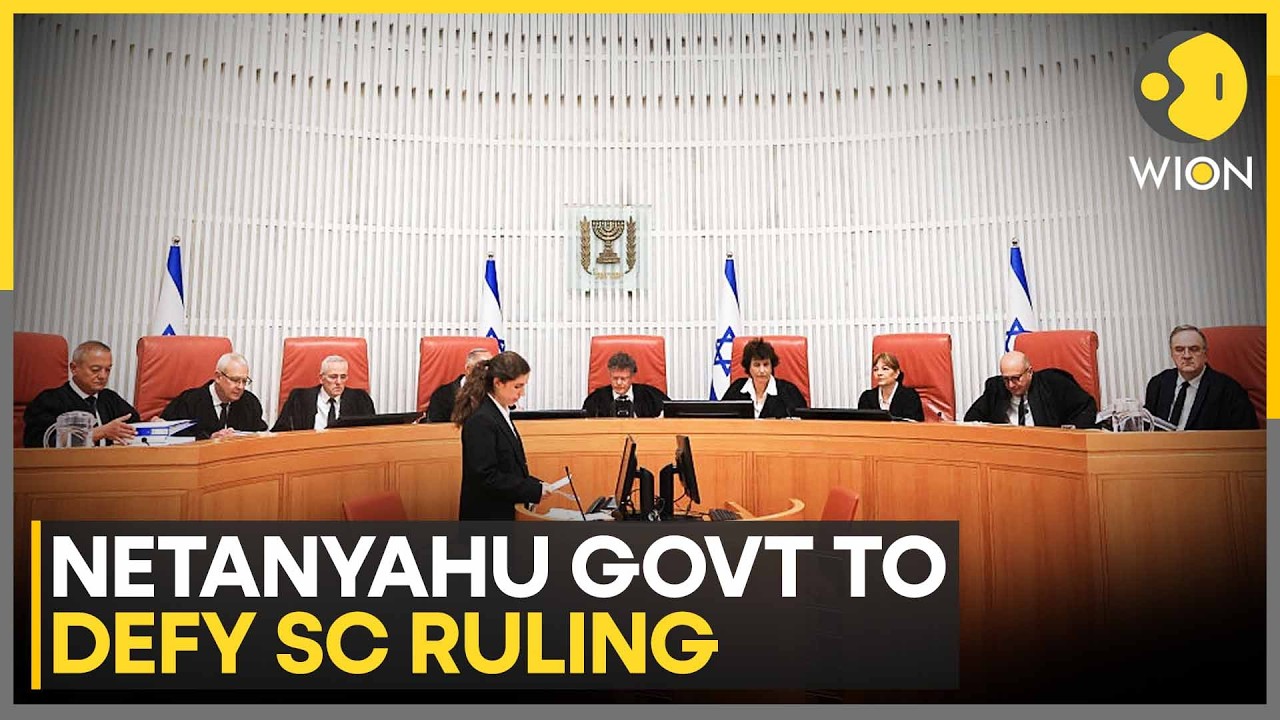 Israel Cabinet Threatens To Defy Supreme Court Ruling On Broadcast Regulator | WION