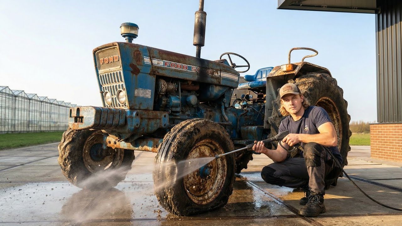 65 Years of Neglect: The SHOCKING State of This 1970 Ford 5000 Tractor! Full Restoration