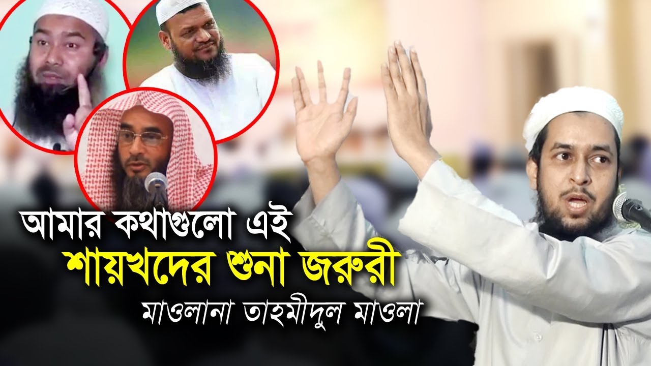 আহলে হাদীস শায়খদের প্রতি তাহমীদুল মাওলার বক্তব্য | Mawlana Tahmidul Mawla