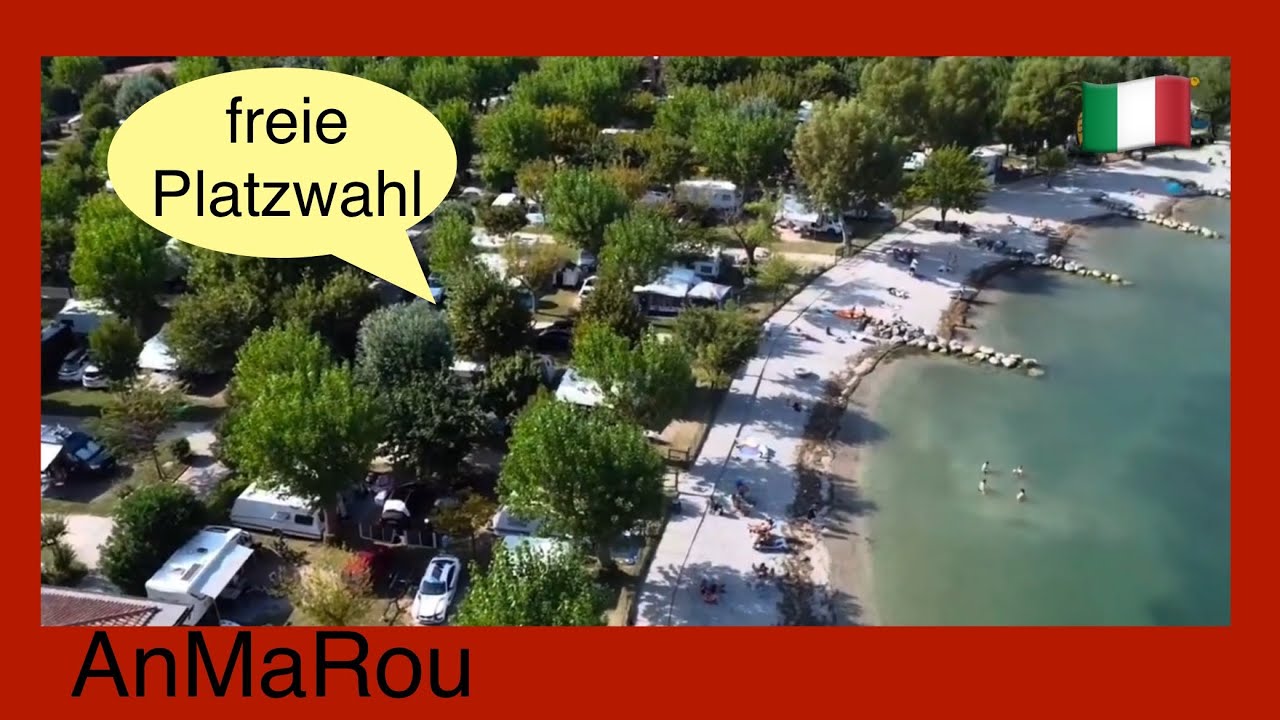 🇮🇹 Gardasee Manerba Camping Rio Ferienglück mit Drohnenflug Italien