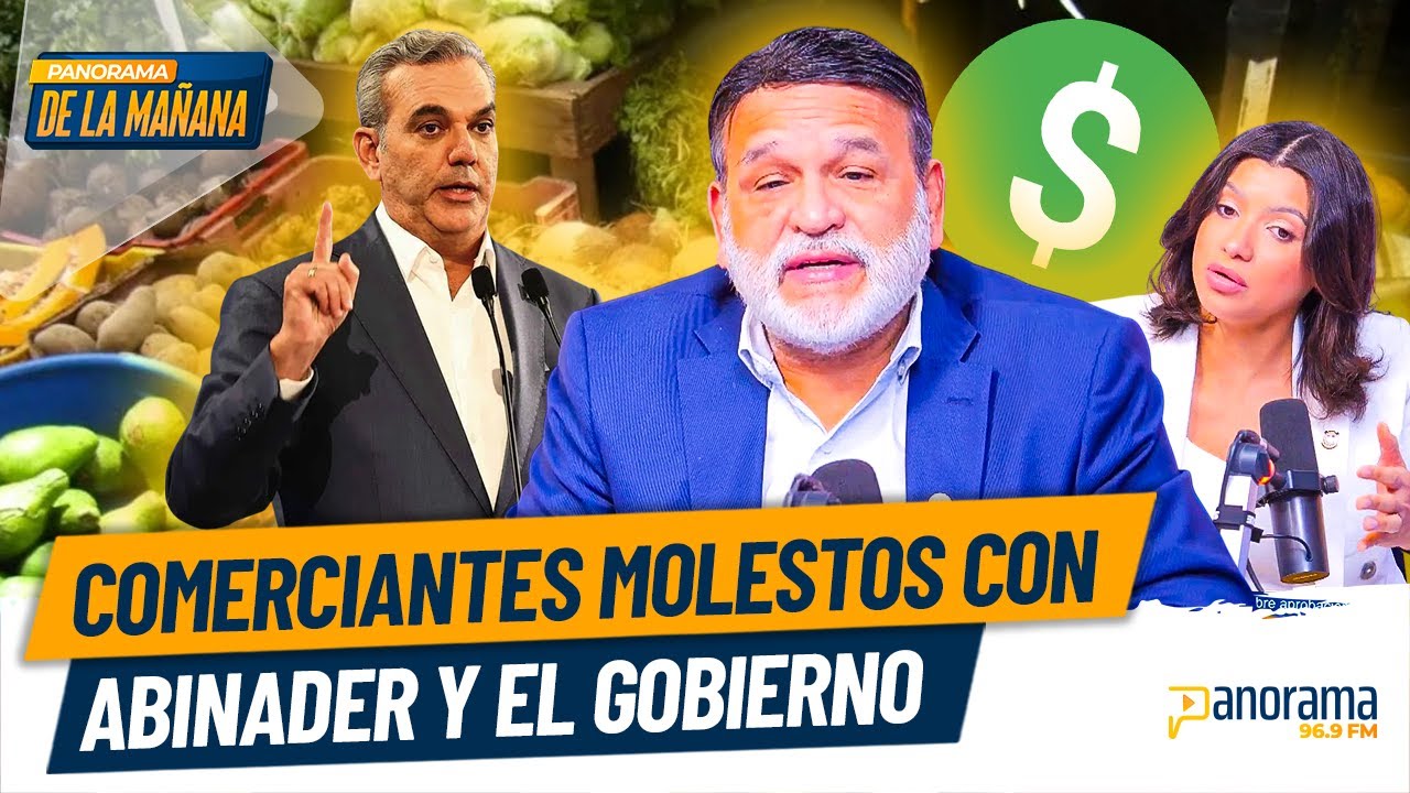 Tensión en la cabina:  líder de los comerciantes revela molestia con el presidente Abinader