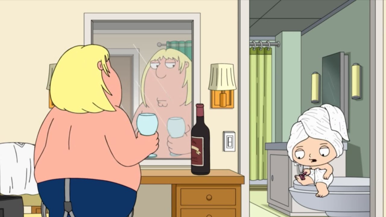 Stewie and Chris have a couple's argument | Family Guy