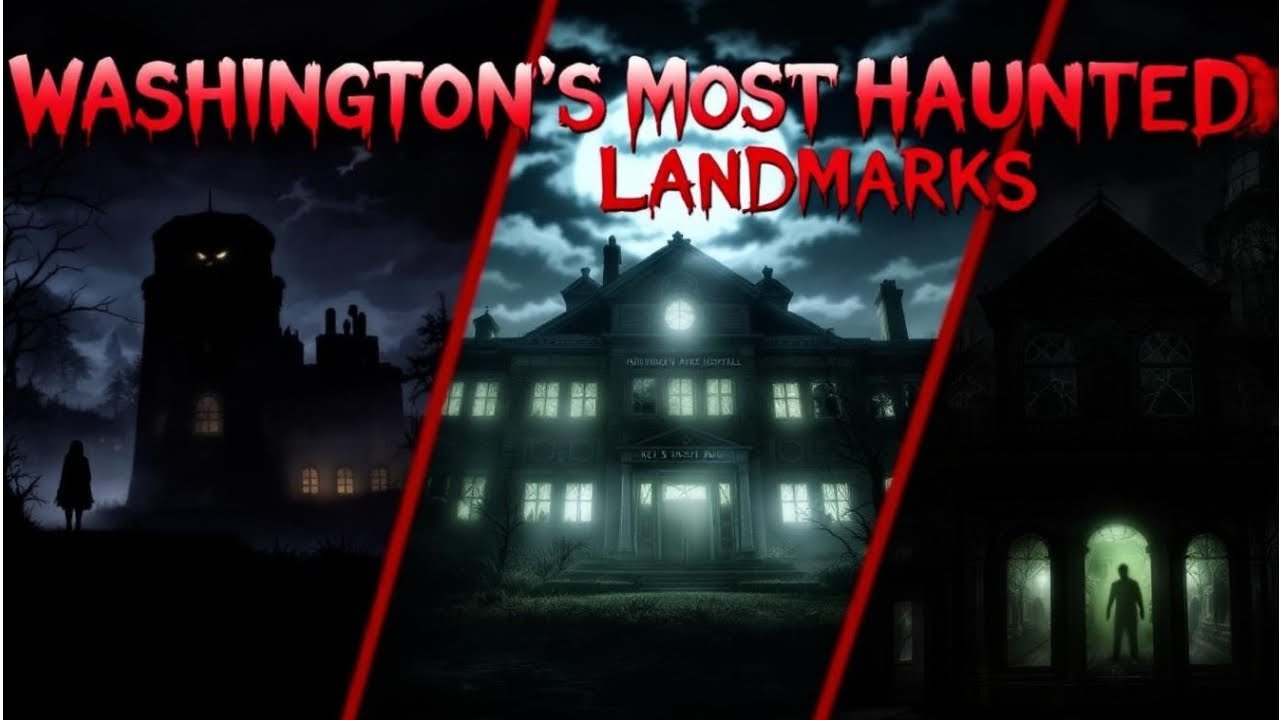 Washington’s Most Haunted Landmarks REVEALED 👻