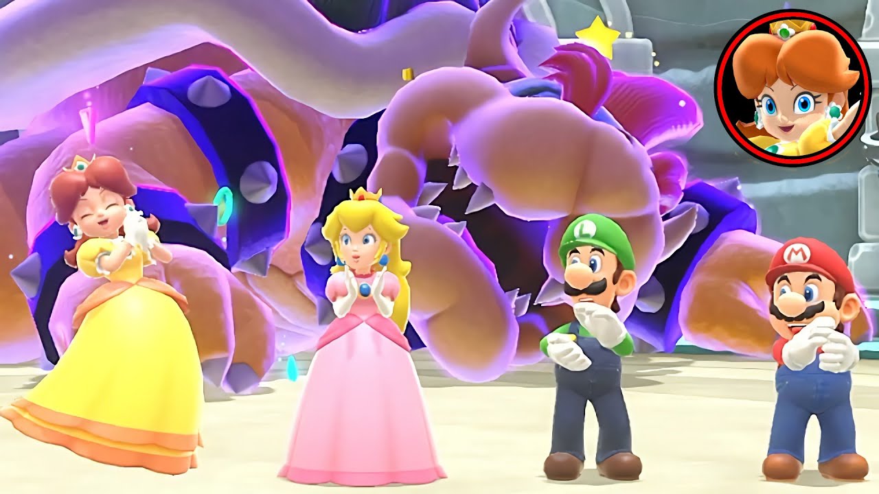 Super Mario Party Jamboree First Boss Rush Daisy Gameplay