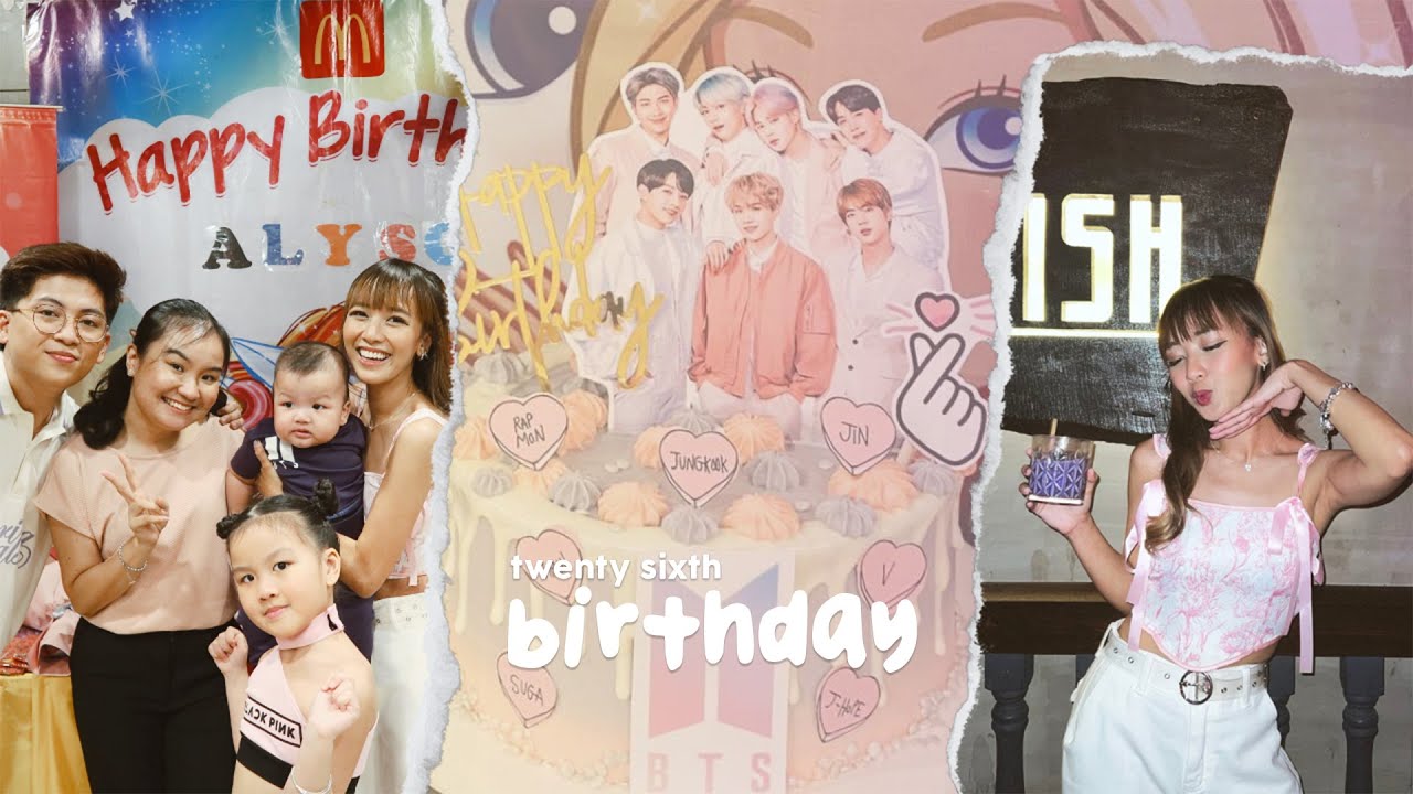 Birthday Vlog in McDonalds! 🎈 | Aly Agustin