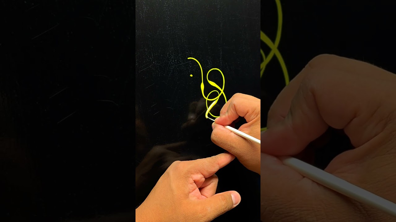 Figure 8's Pinstriping Practice #pinstriping #pinstriper #art #painting #painter #custompainted