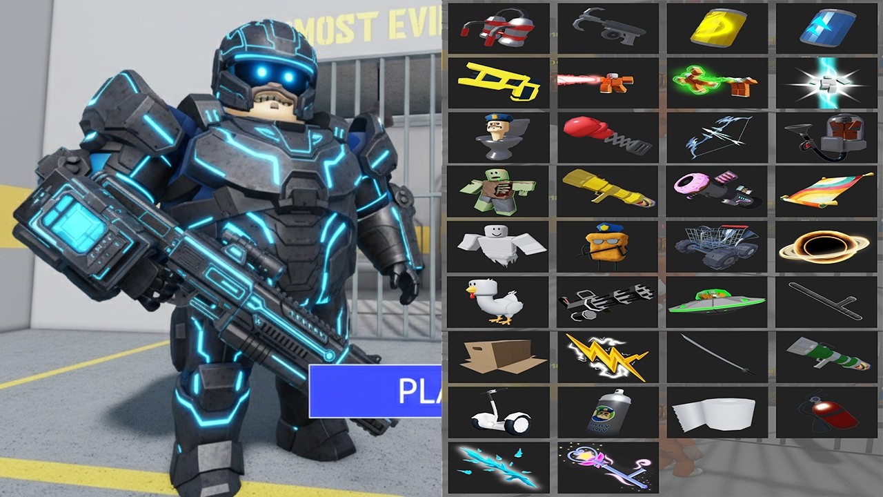 All Items Unlocked BARRY'S PRISON RUN OBBY HARD MODE - Roblox New Update All Morphs Full Gameplay