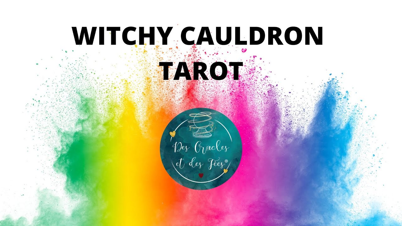 PRESENTATION WITCHY CAULDRON TAROT