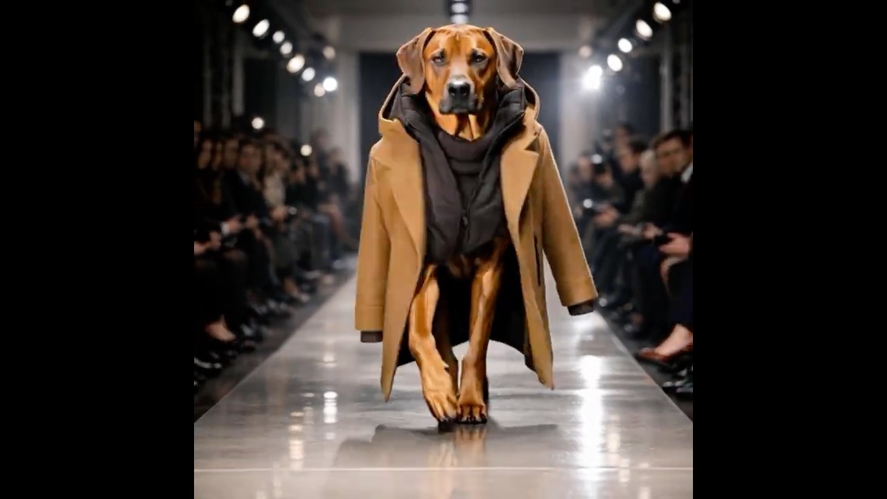 Exotic Power Dogs Shape the Runway | Dog Fashion Week 2025–2026
