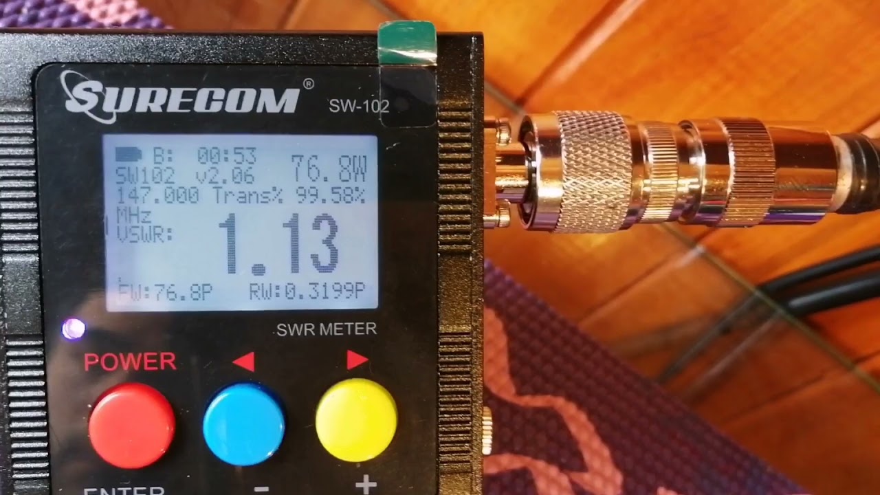 Power test Anytone AT-588 / Prueba de potencia Anytone AT-588